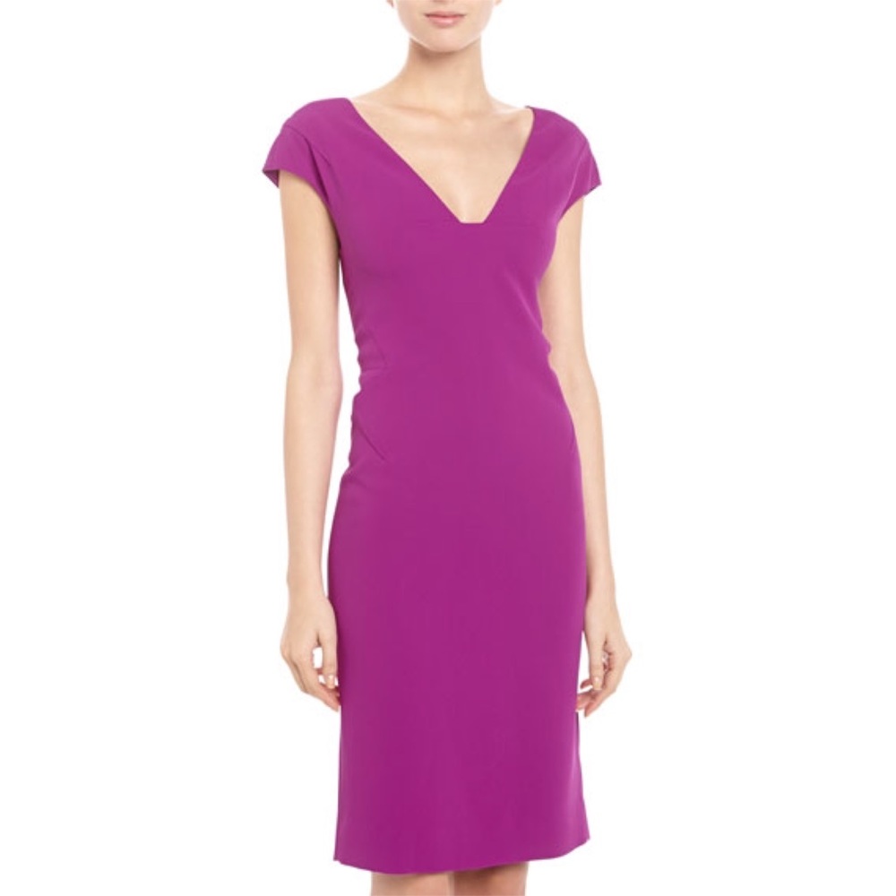 Rachel Roy Cap Sleeve Amethyst Dress 14